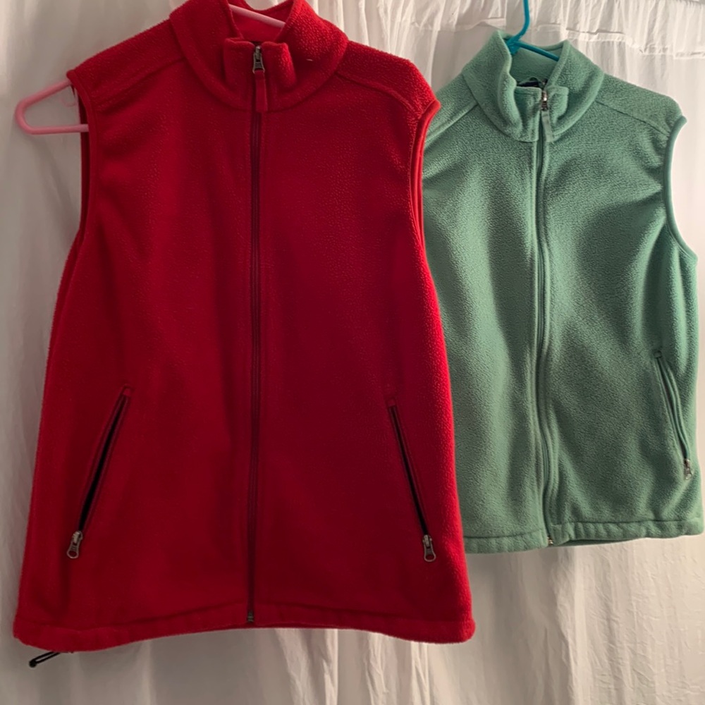 Fleece vests